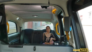 Violeta Grey got in the Fake Taxi